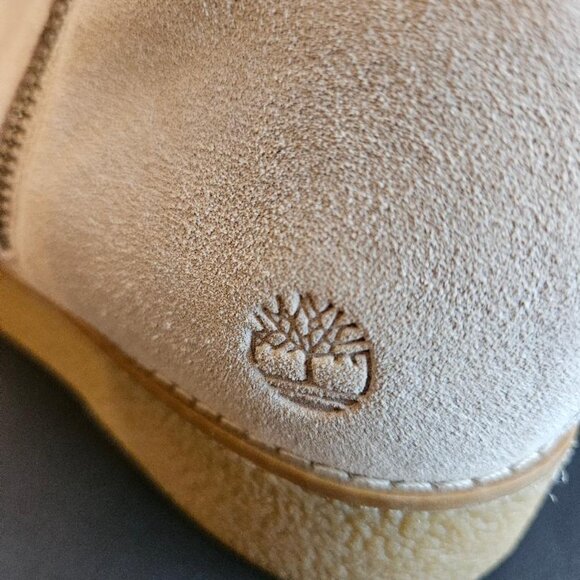 Timberland suede women's ankle boots. S 9, gummy zip platform - Picture 6 of 9